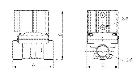 2Q air-operated outline — whole source reference image